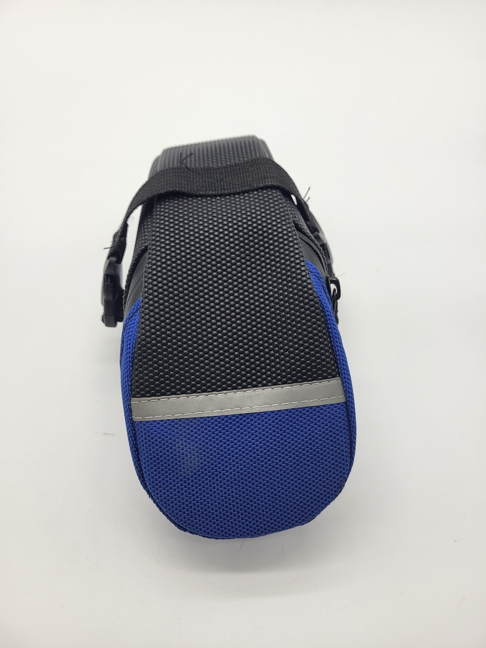 Blue and Black Compact Bike Saddle Bag